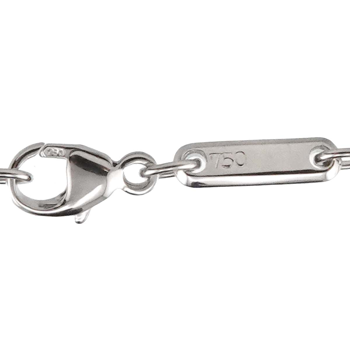 Happy Diamond Necklace 18K White Gold 750