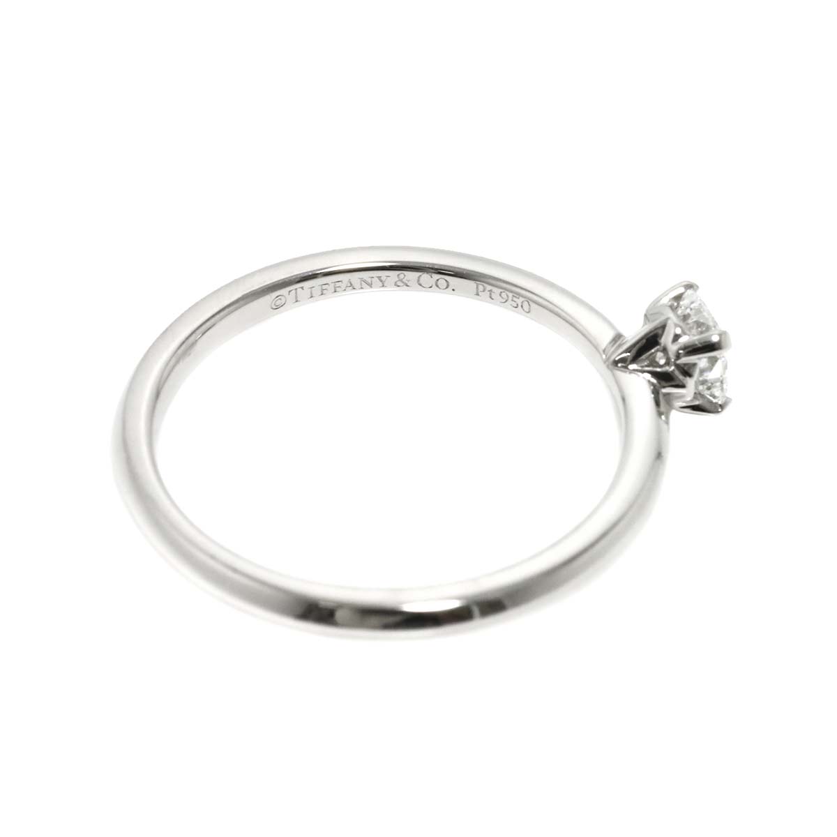 Diamond 0.20ct Ring Platinum size4.5(US)