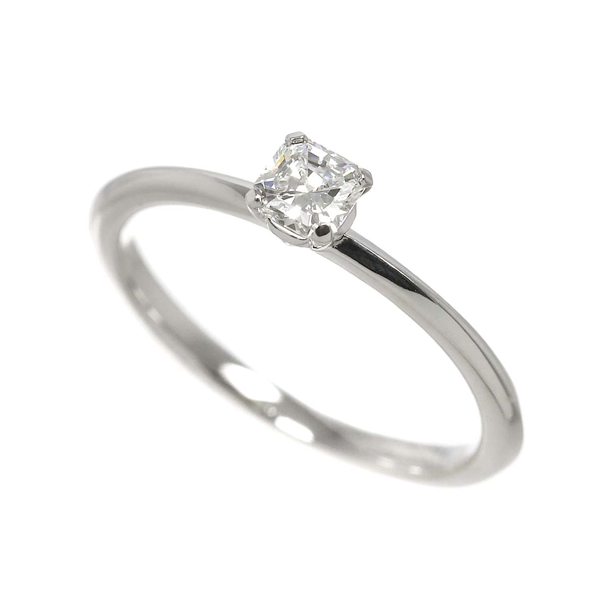 Diamond 0.20ct Ring Platinum size4.5(US)