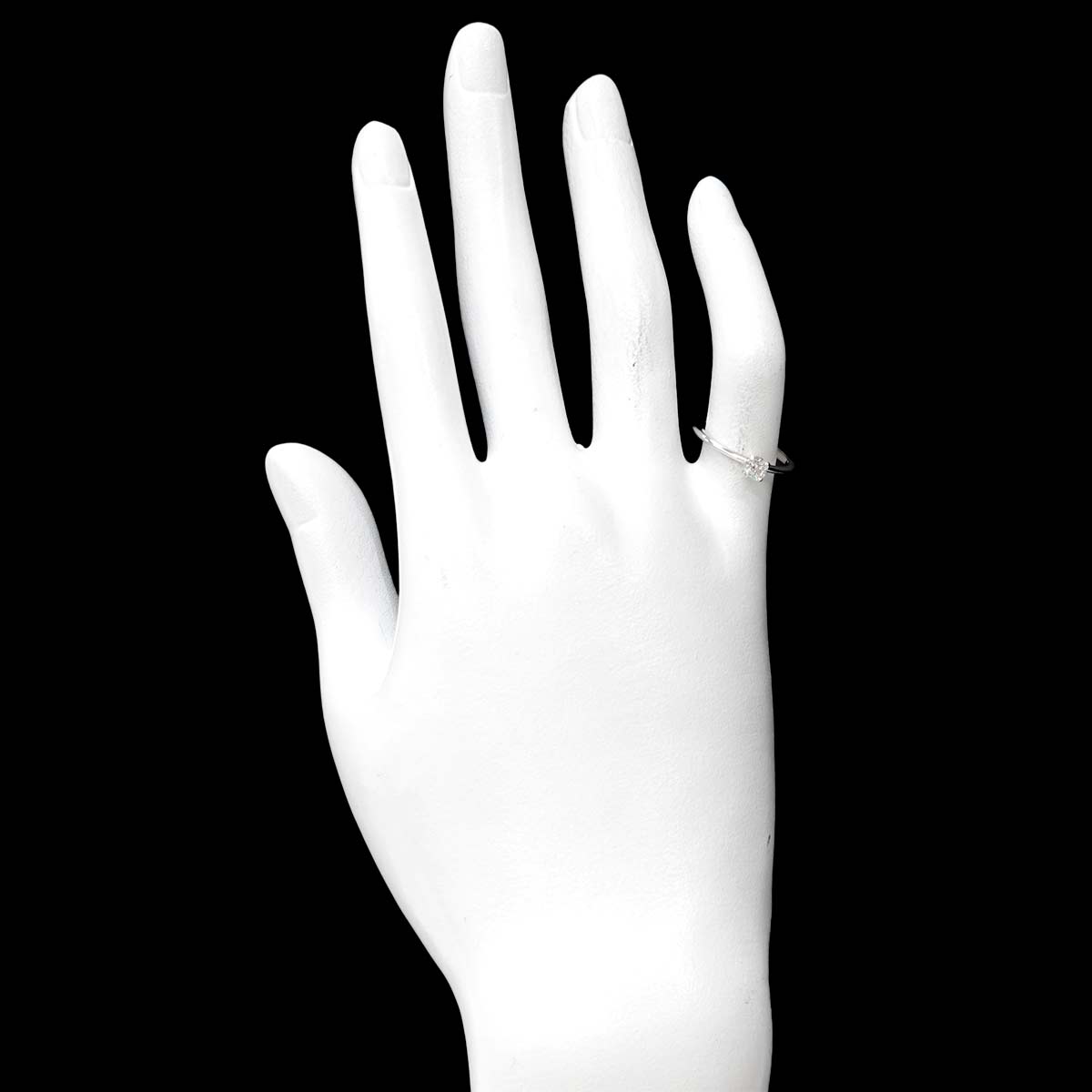 Diamond 0.20ct Ring Platinum size4.5(US)