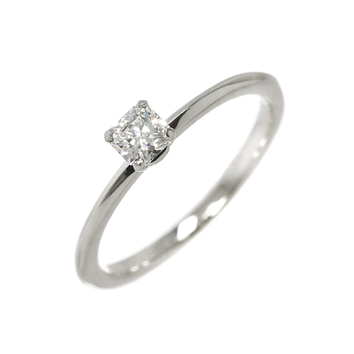 Diamond 0.20ct Ring Platinum size4.5(US)