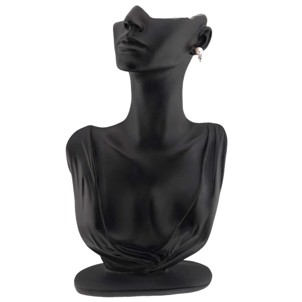 Akoya Pearl 8.3mm Earrings 14K WG White Gold 585