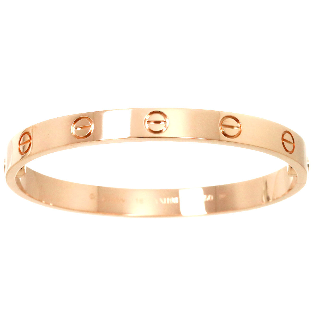 Love Bracelet Bangle 18K Pink Gold 750 Size16