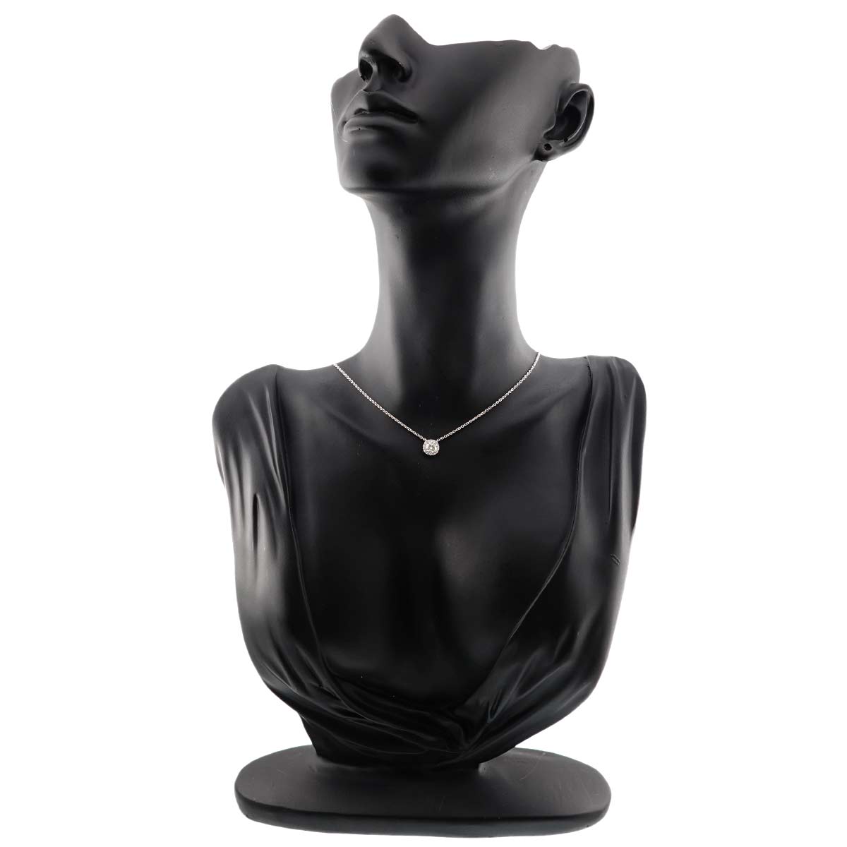 TIFFANY CO. Soleste Diamond Necklace Platinum