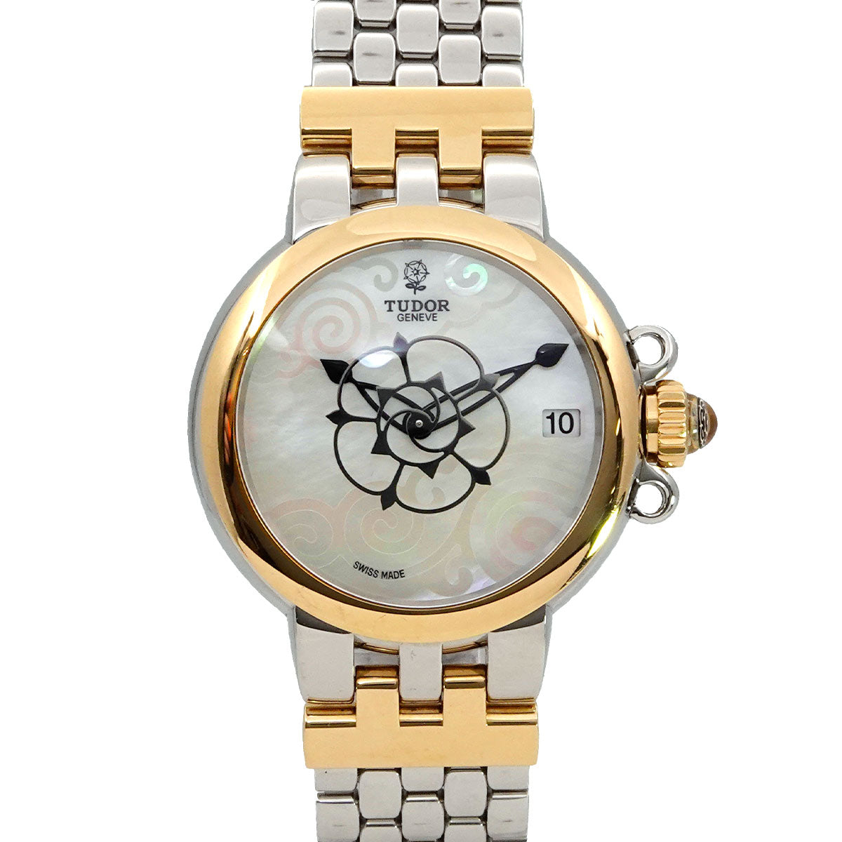 Clair De rose 35701 Automatic PG White Shell Dial Ladies