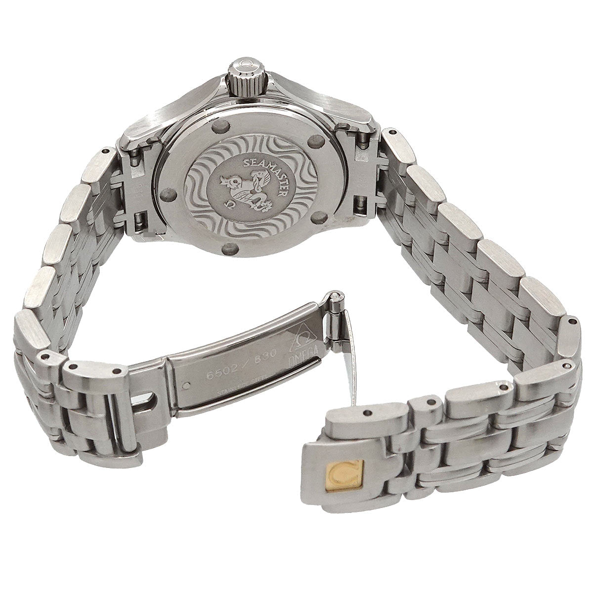 Seamaster 120 Date 2571 31 Quartz Silver Dial Ladies Watch