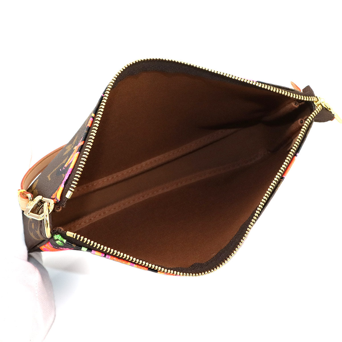 Monogram Rose Pochette Accessoires Hand Bag M48615