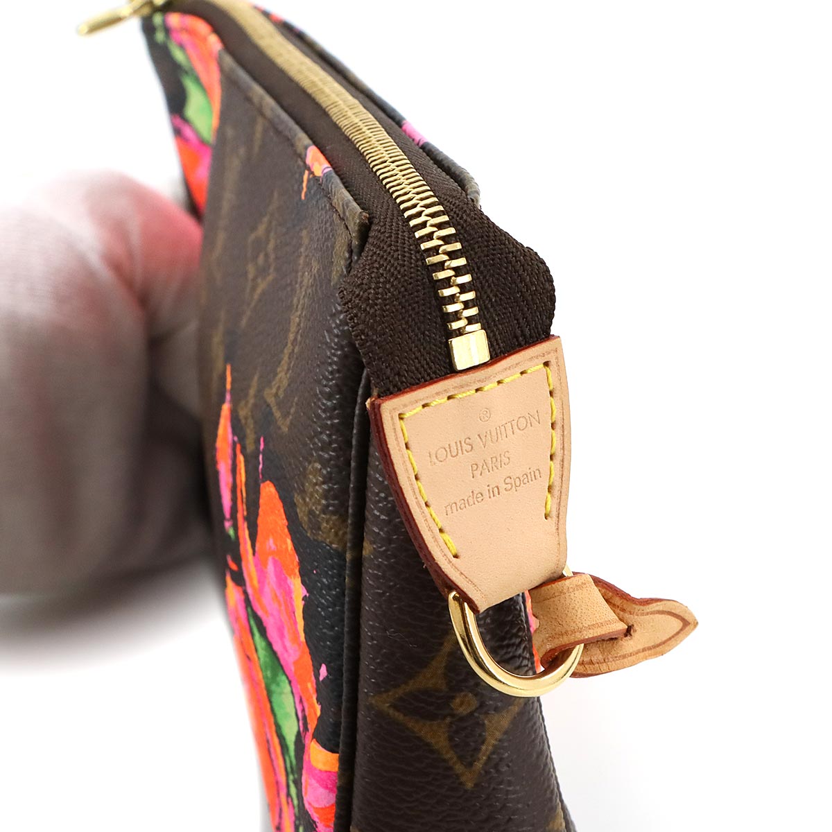 Monogram Rose Pochette Accessoires Hand Bag M48615