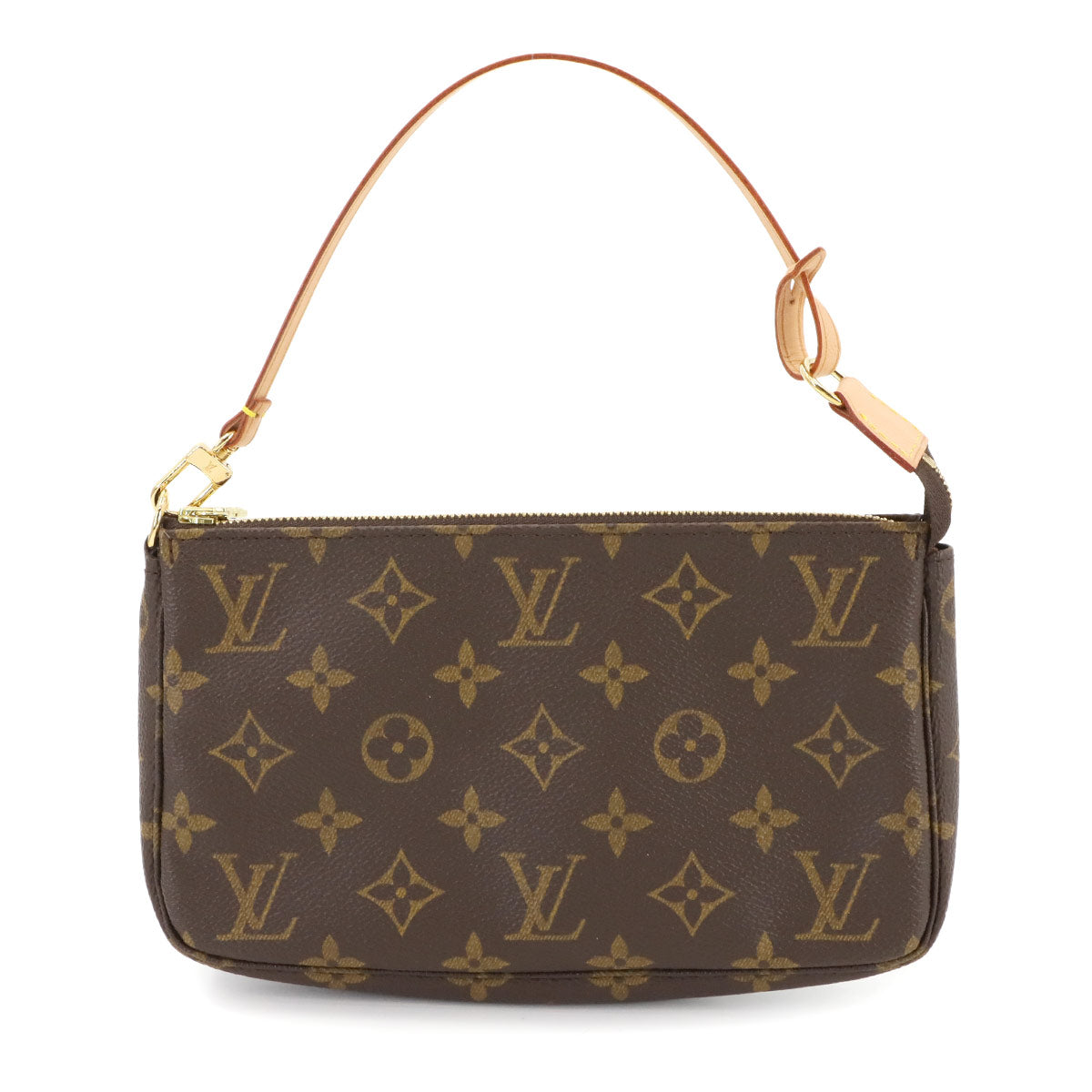 Monogram Pochette Accessoires Hand Bag Pouch Brown M51980