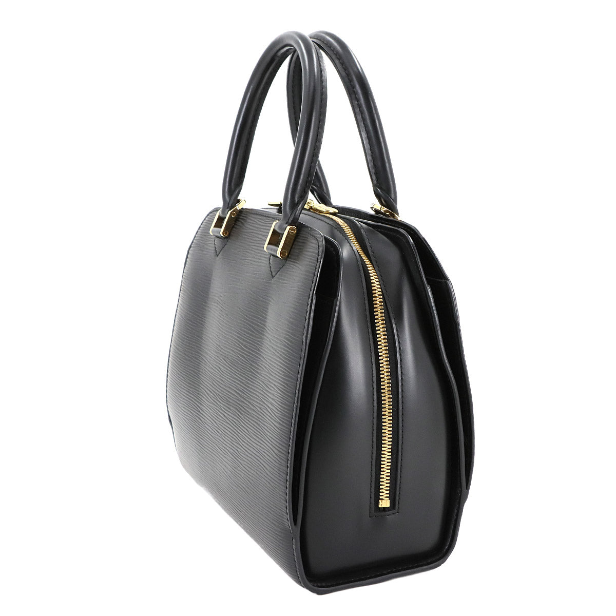 Epi Pont Neuf Hand Bag Leather Noir M52052 Purse