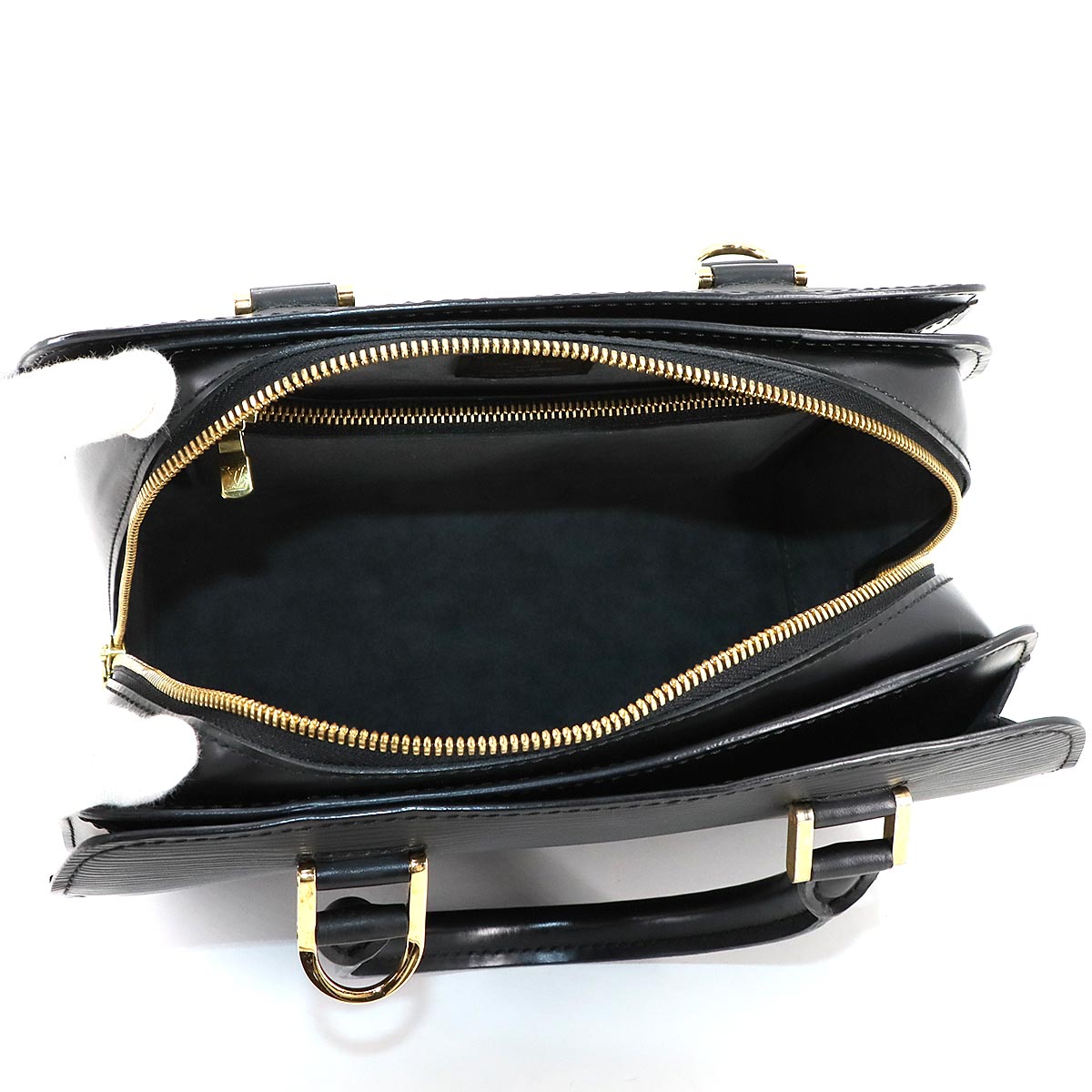 Epi Pont Neuf Hand Bag Leather Noir M52052 Purse