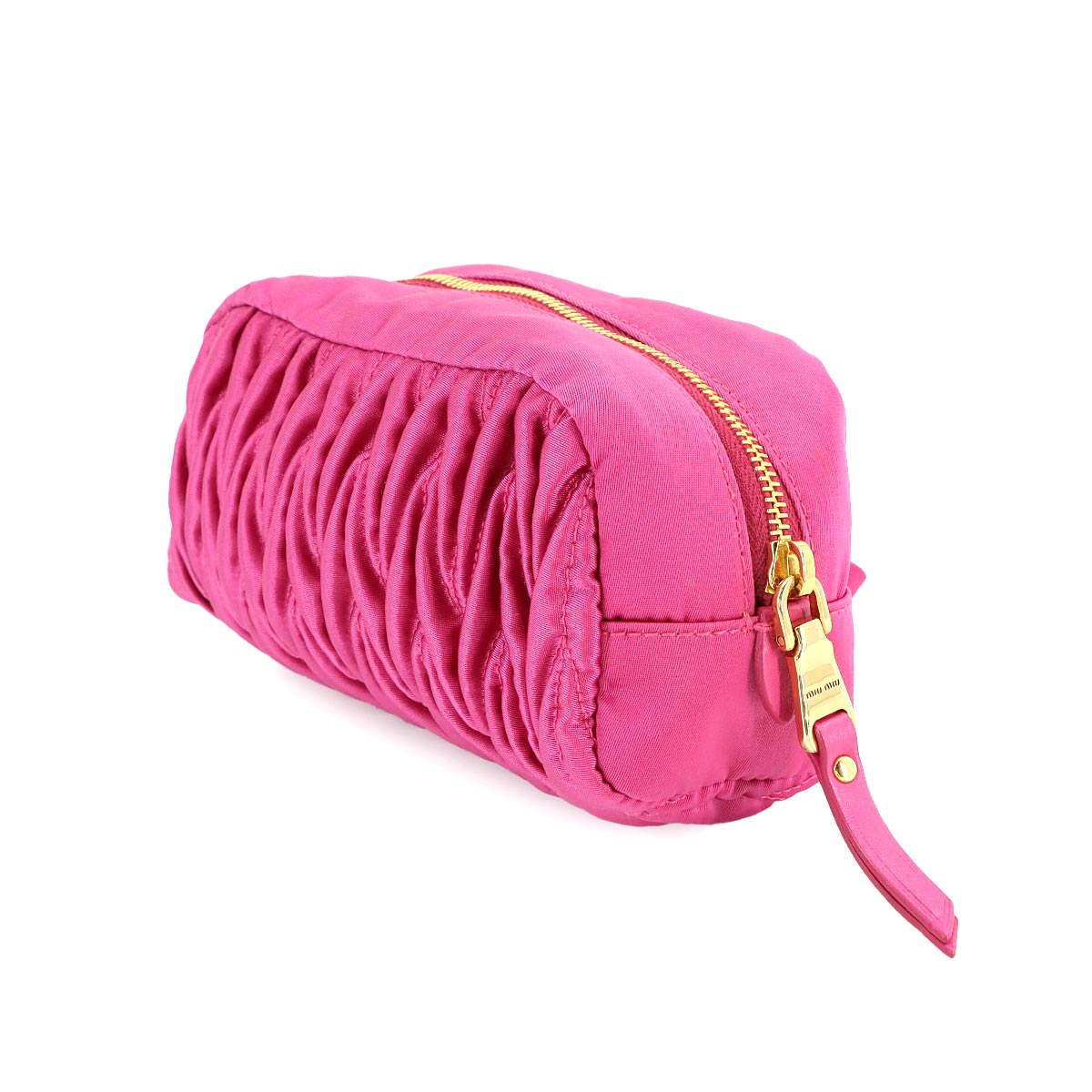 Matelasse Pouch Nylon Pink 5NE022 Purse