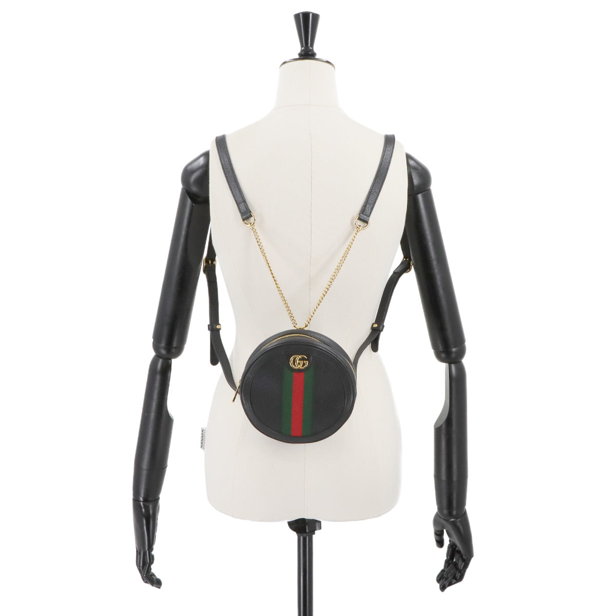 Ophidia Backpack Leather Black 598661 90282992