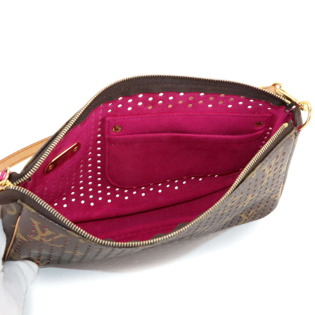 Monogram Perfo Pochette Accessoire Hand Bag M95183