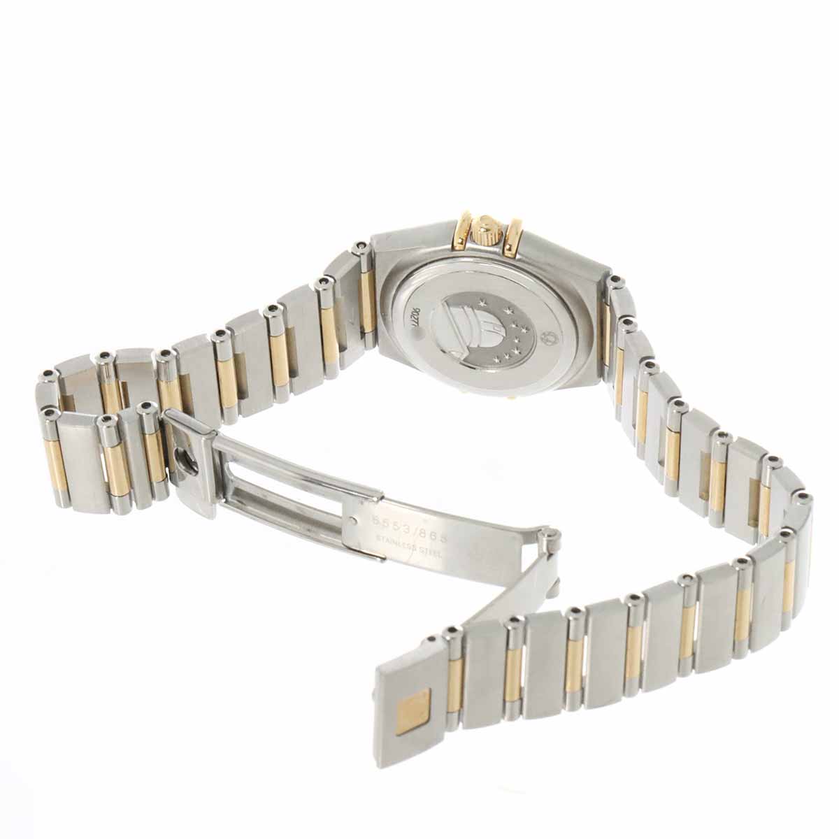 Constellation Mini Iris 1367.79 750 YG Diamond White Shell Dial