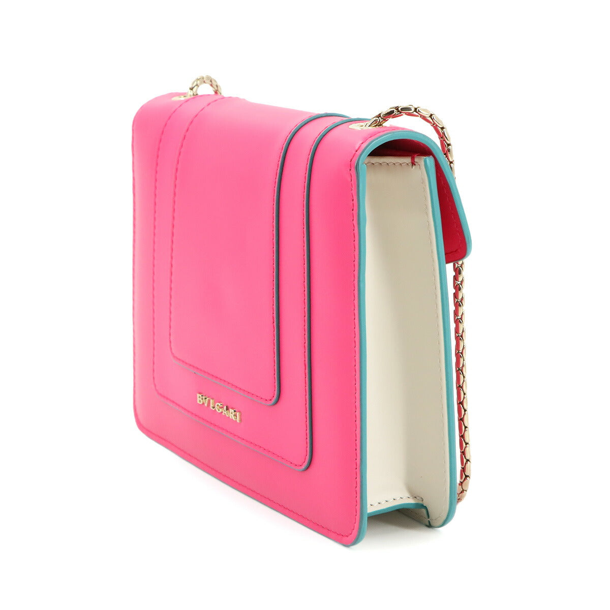 Serpenti Forever Cross Small Crossbody Chain Shoulder Bag