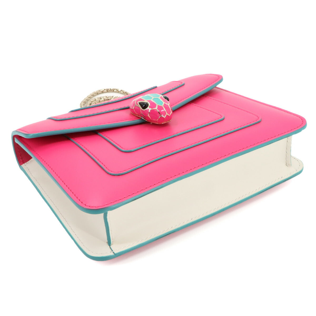 Serpenti Forever Cross Small Crossbody Chain Shoulder Bag