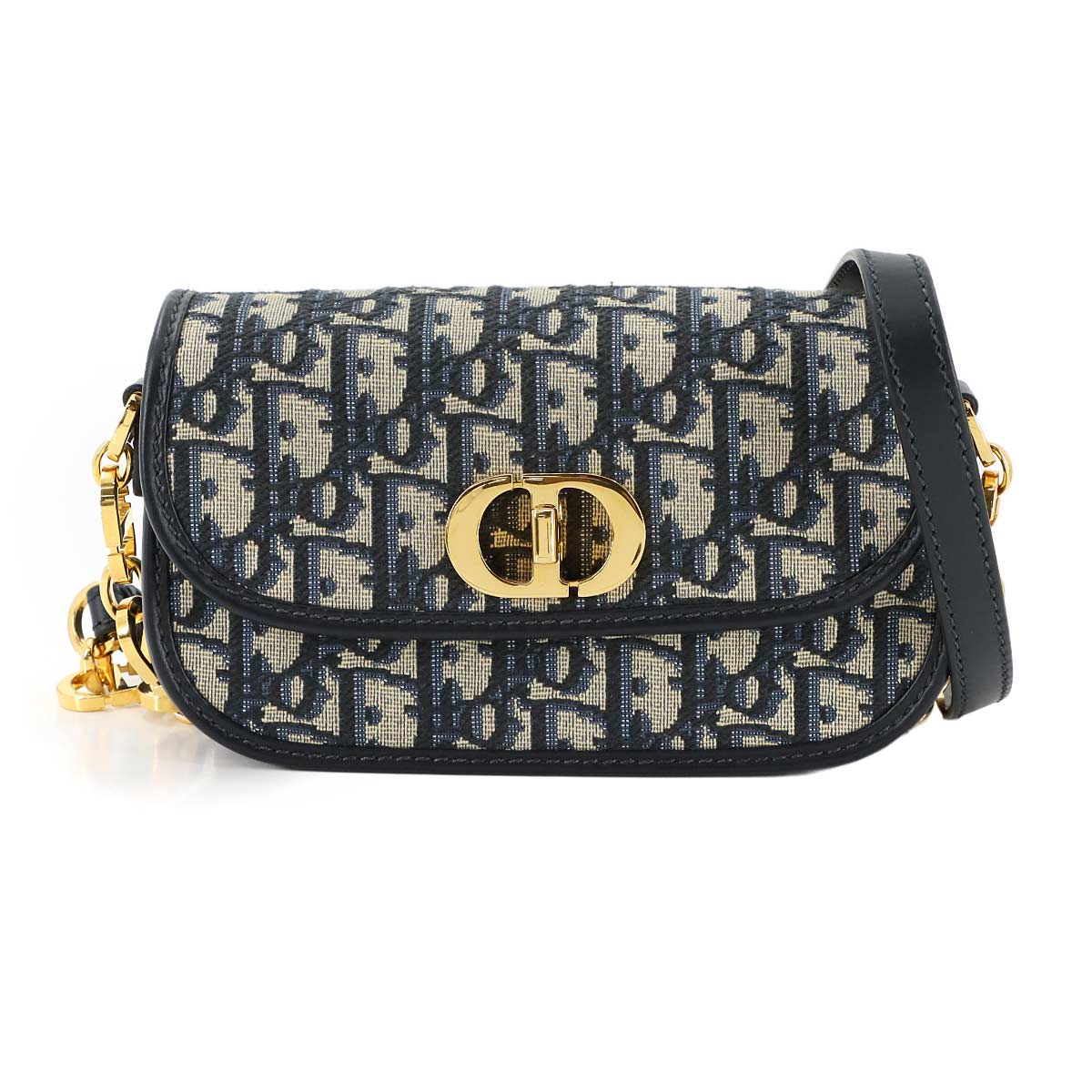 Oblique 30 Montaigne Avenue Small Shoulder Bag Canvas