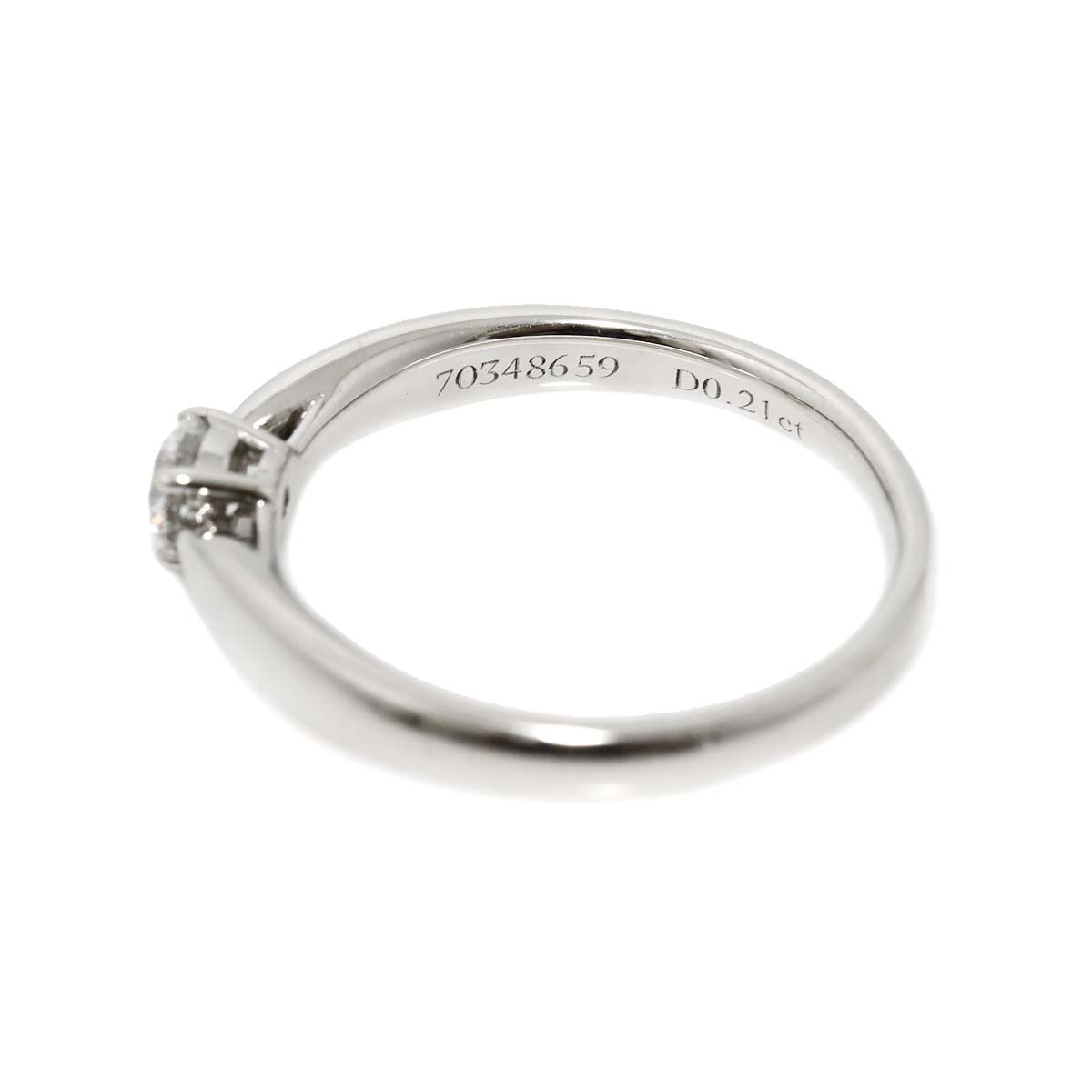 Harmony Diamond 0.21ct Ring Platinum size4.75-5(US)