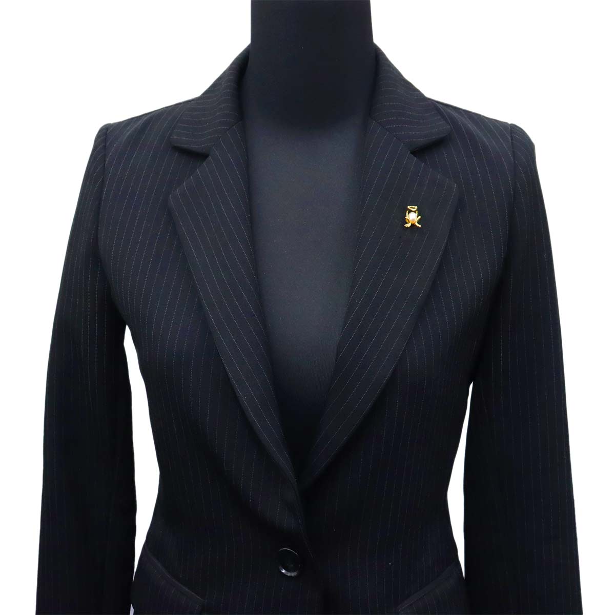 Freshwater cultured pearl Brooch 18K Yellow Gold 750