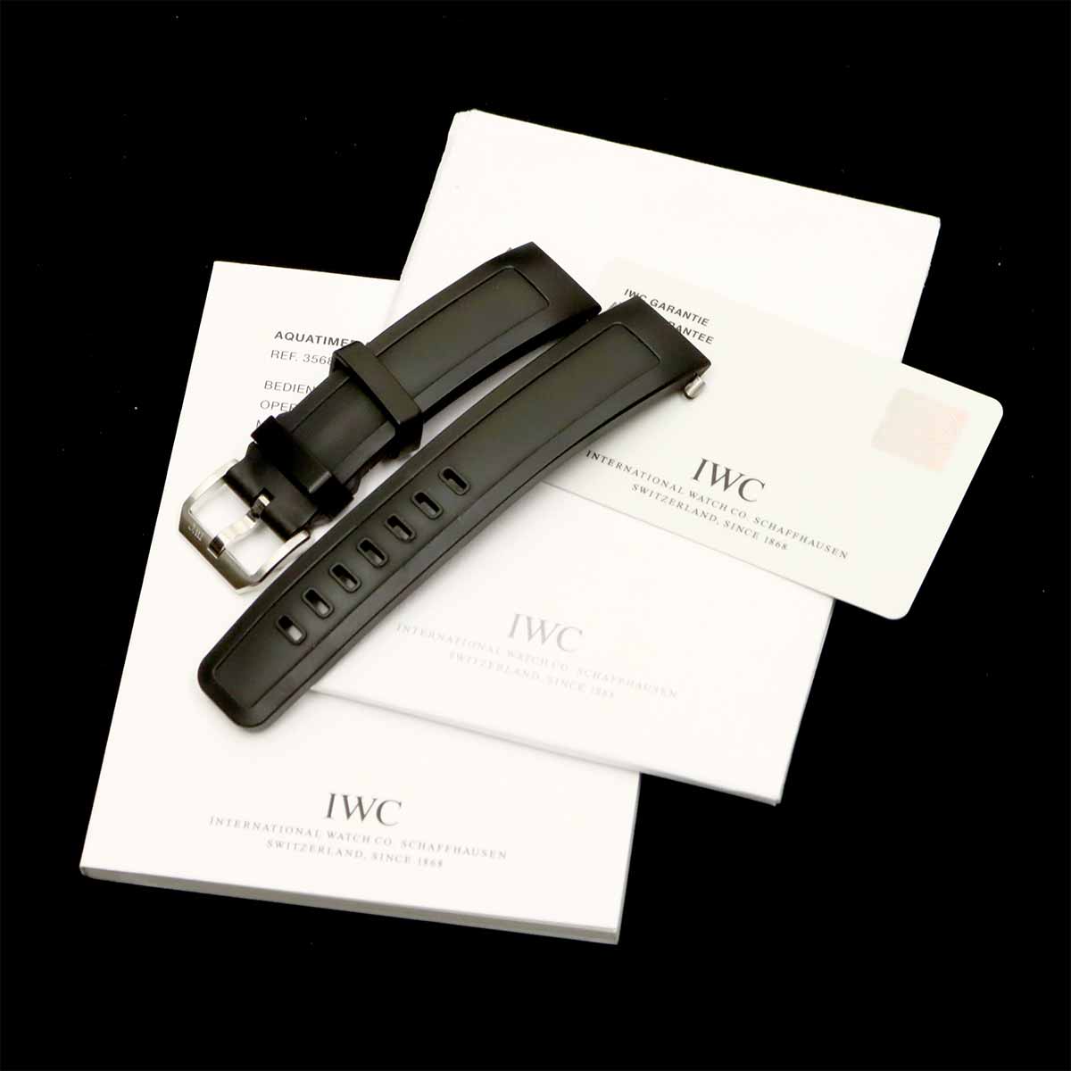 Aqua Timer 2000 IW356801 Automatic Black Dial Mens Watch