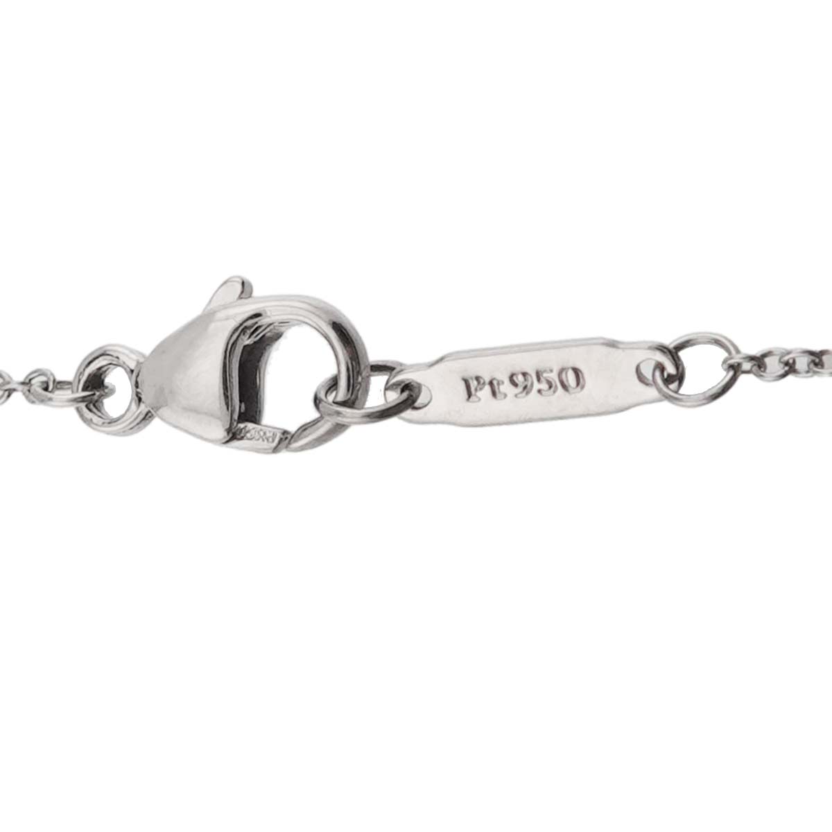 Soleste Diamond 1.05ct FY/IF Necklace Pt 18K YG 750