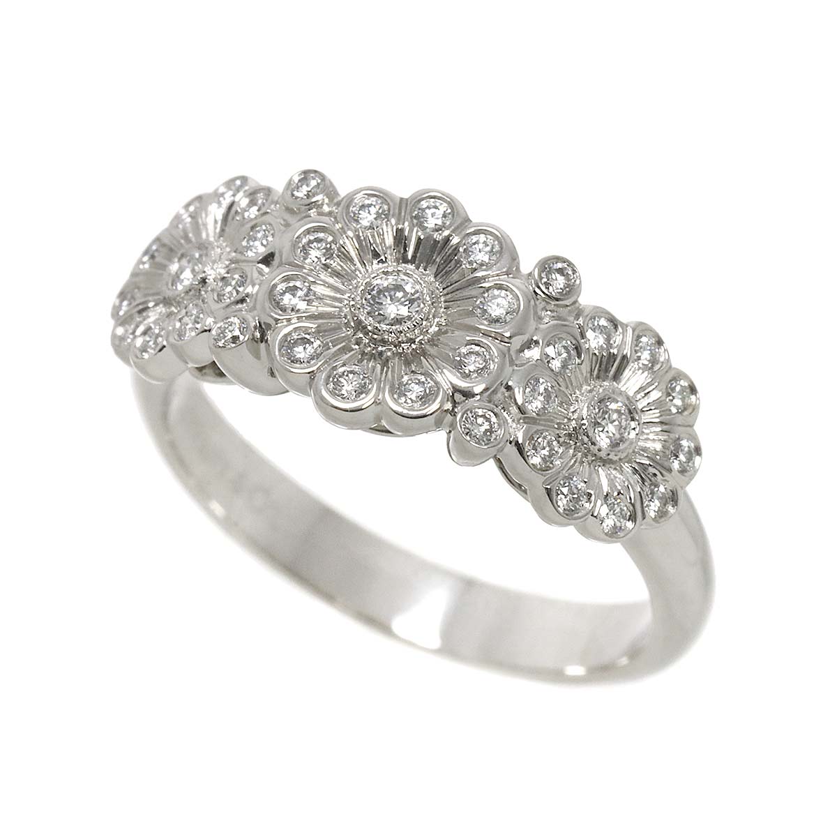 Diamond Ring Platinum Size5.25(US)