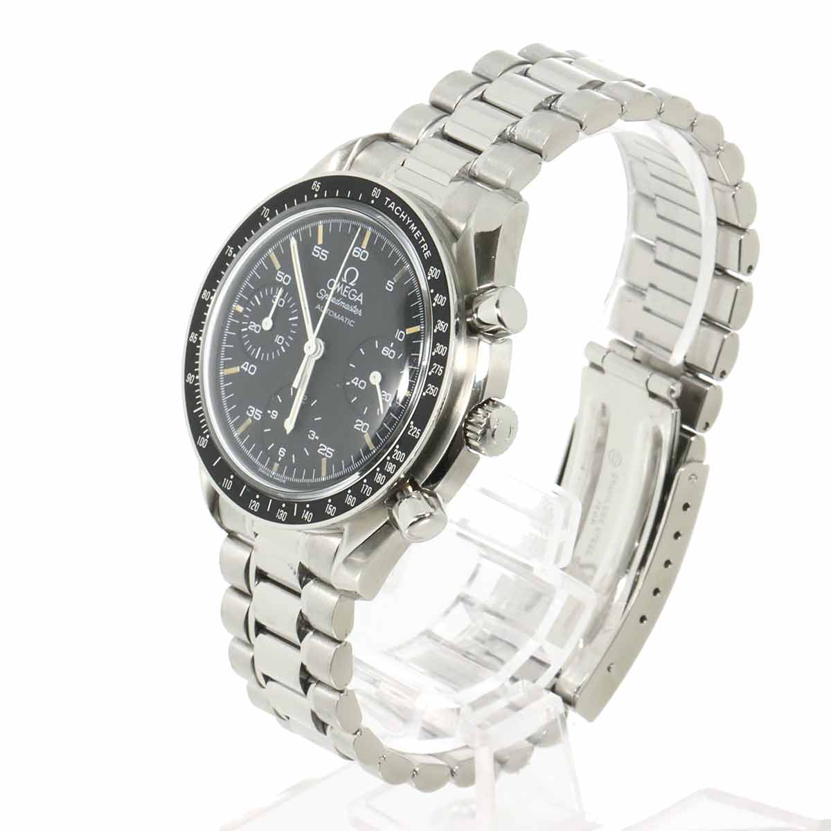 Speedmaster Chronograph 3510 50 Automatic Black Dial Mens Watch