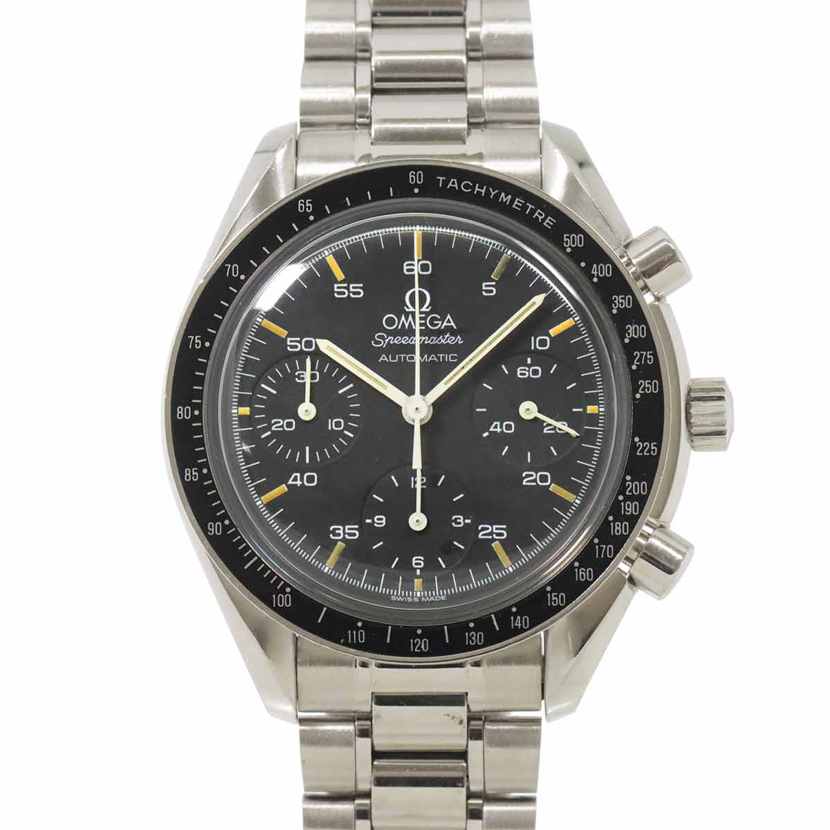 Speedmaster Chronograph 3510 50 Automatic Black Dial Mens Watch