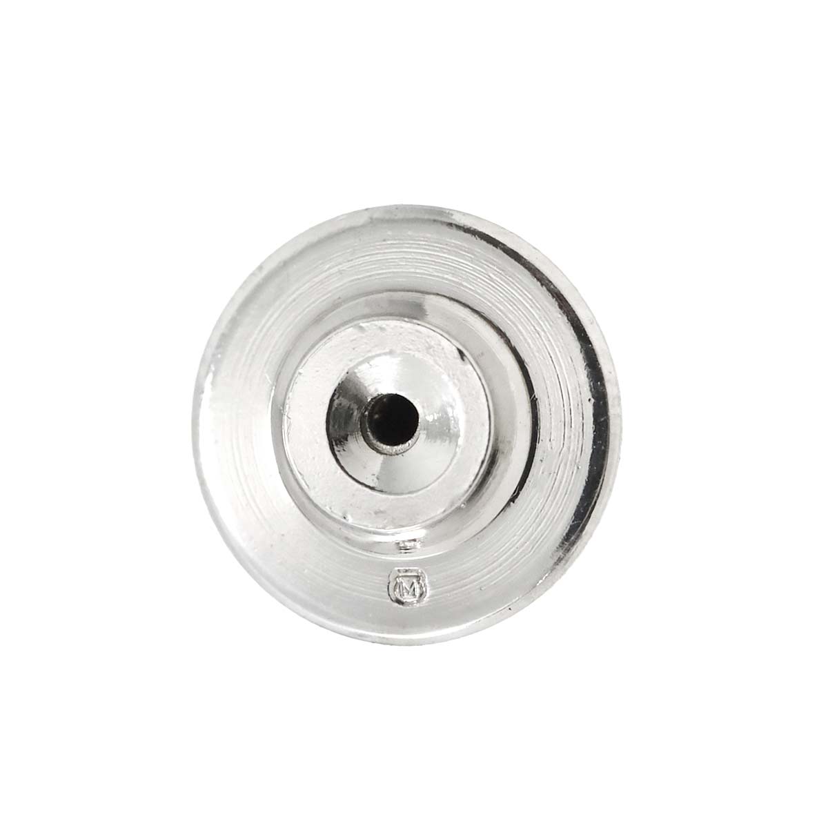 Sapphire 1.53ct Diamond 0.30ct Pin Brooch 18K White Gold 750