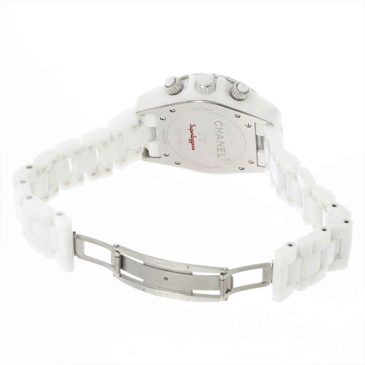 J12 Superleggera H3410 Chronograph Automatic Silver Dial Mens