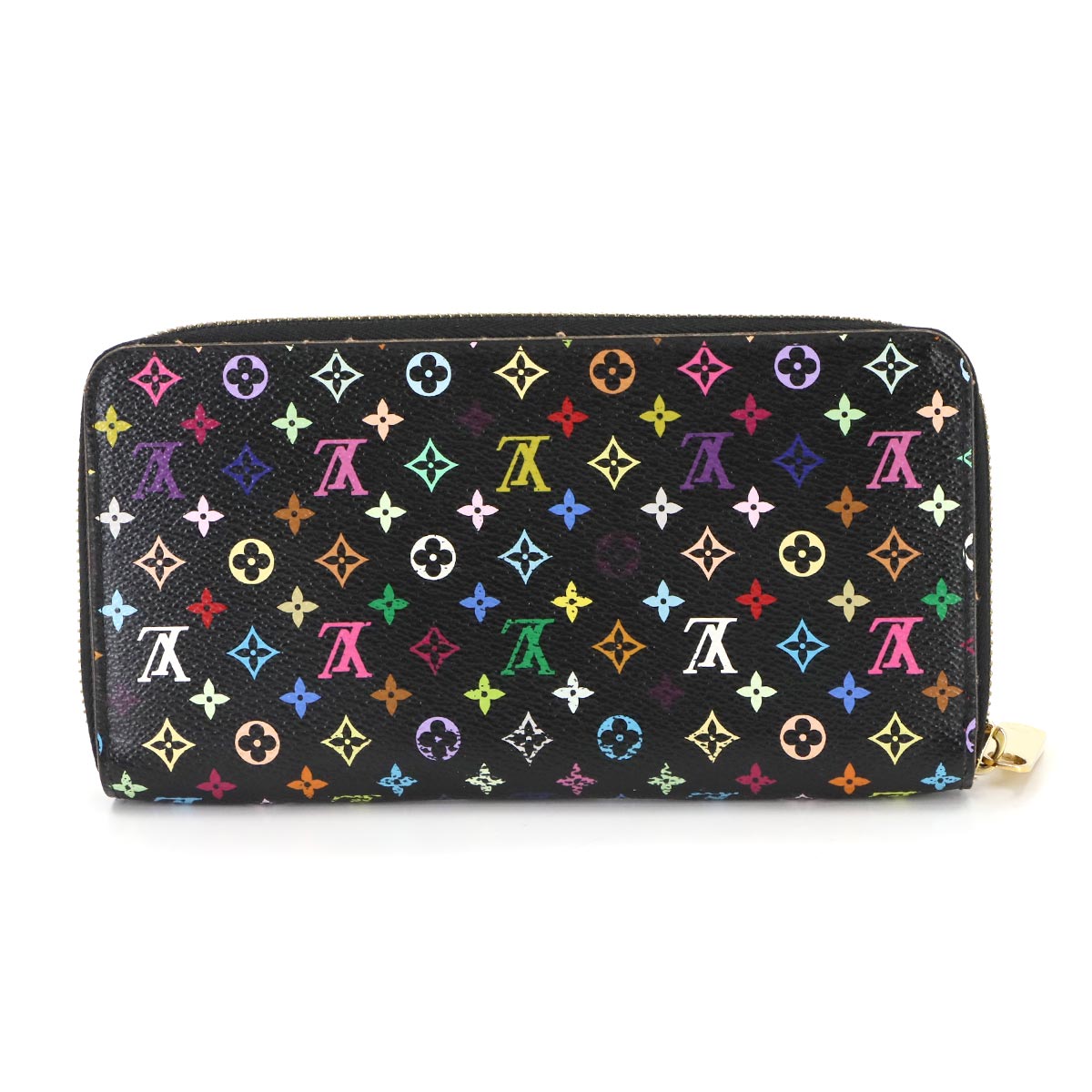 Monogram Multi Color Zippy Wallet Noir Grunard M60243 90284767