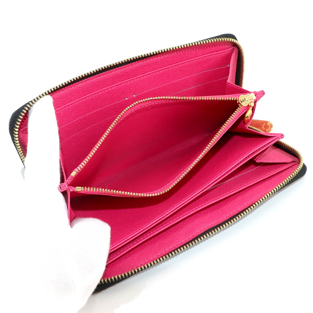 Monogram Multi Color Zippy Wallet Noir Grunard M60243 90284767