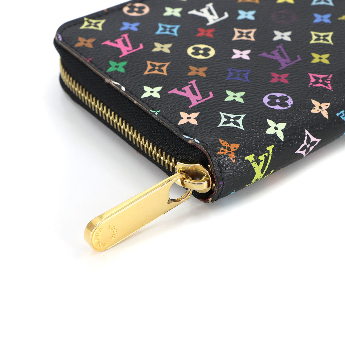 Monogram Multi Color Zippy Wallet Noir Grunard M60243 90284767