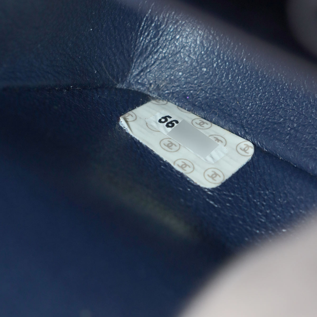 Medium Classic Double Flap Chain Bag 25cm Denim Blue A01112