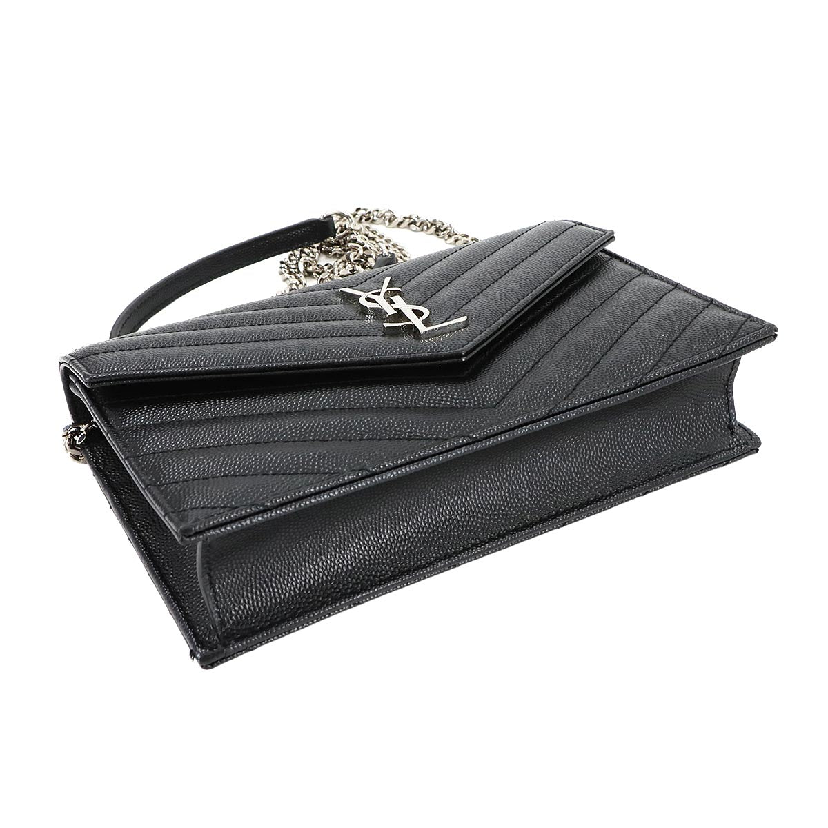 Cassandre Envelope Chain Wallet Leather 742920