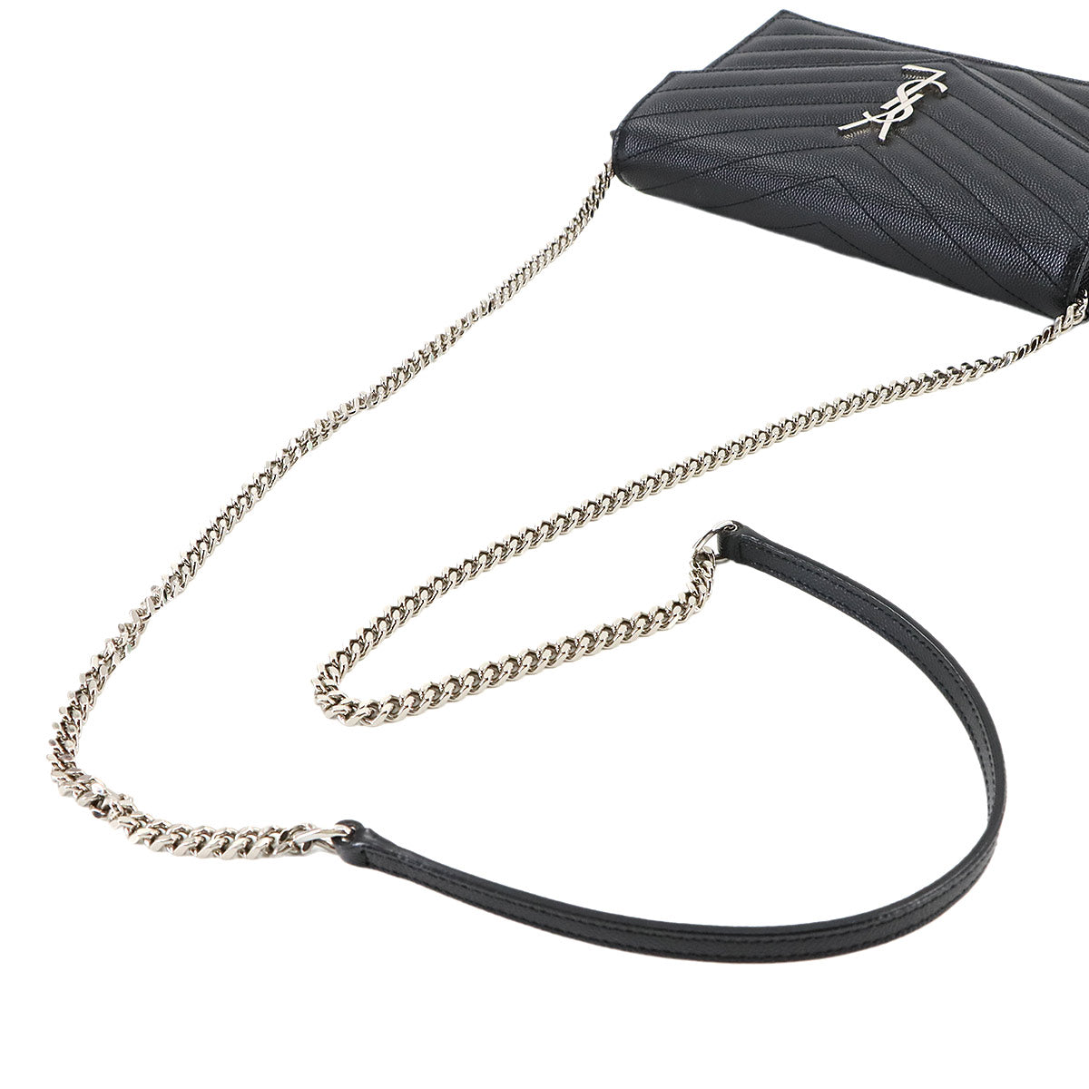 Cassandre Envelope Chain Wallet Leather 742920