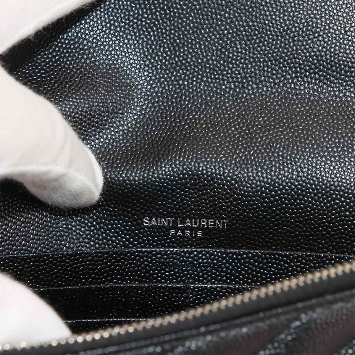 Cassandre Envelope Chain Wallet Leather 742920