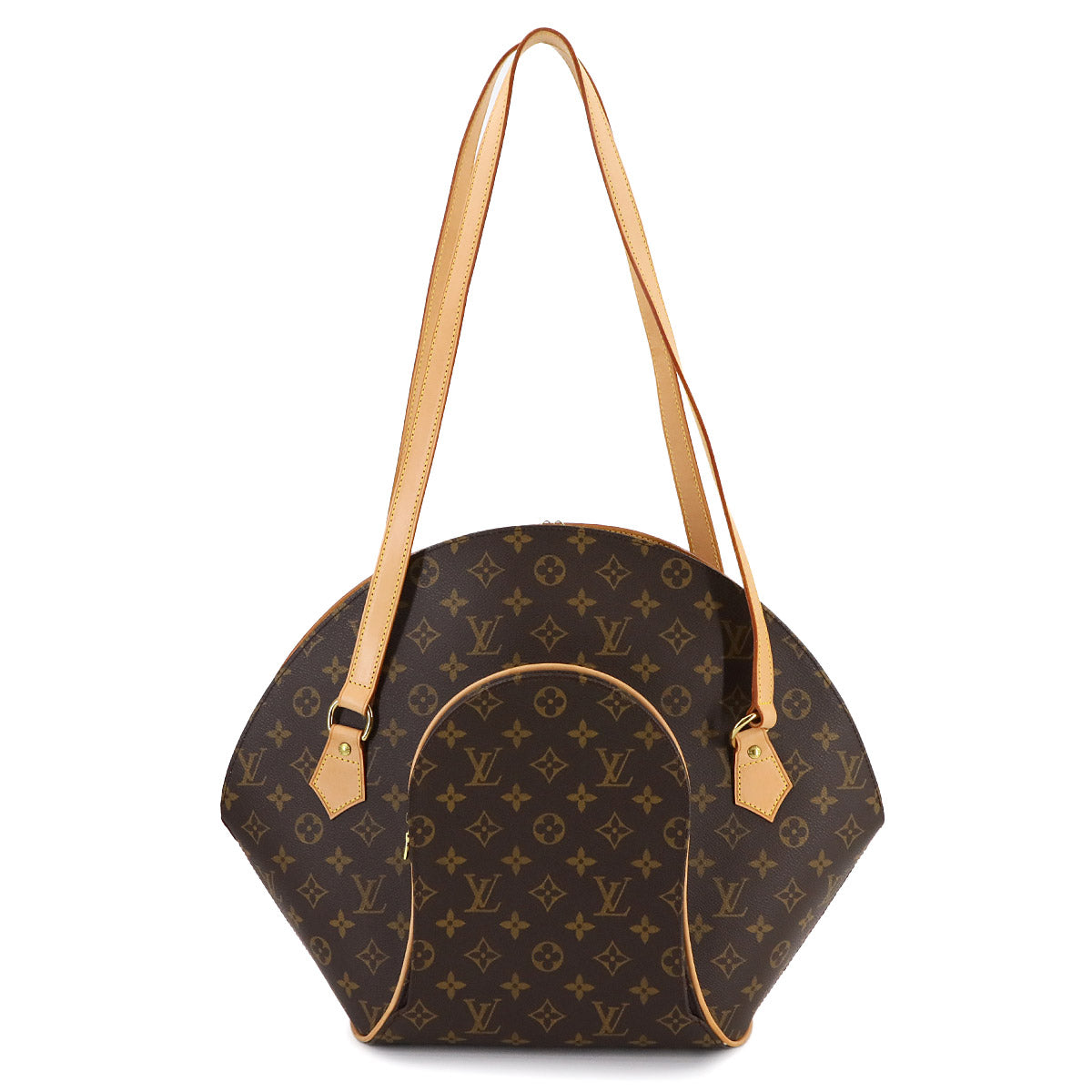 LOUIS VUITTON Monogram Elipse Shopping Shoulder Bag Brown M51128 Purse