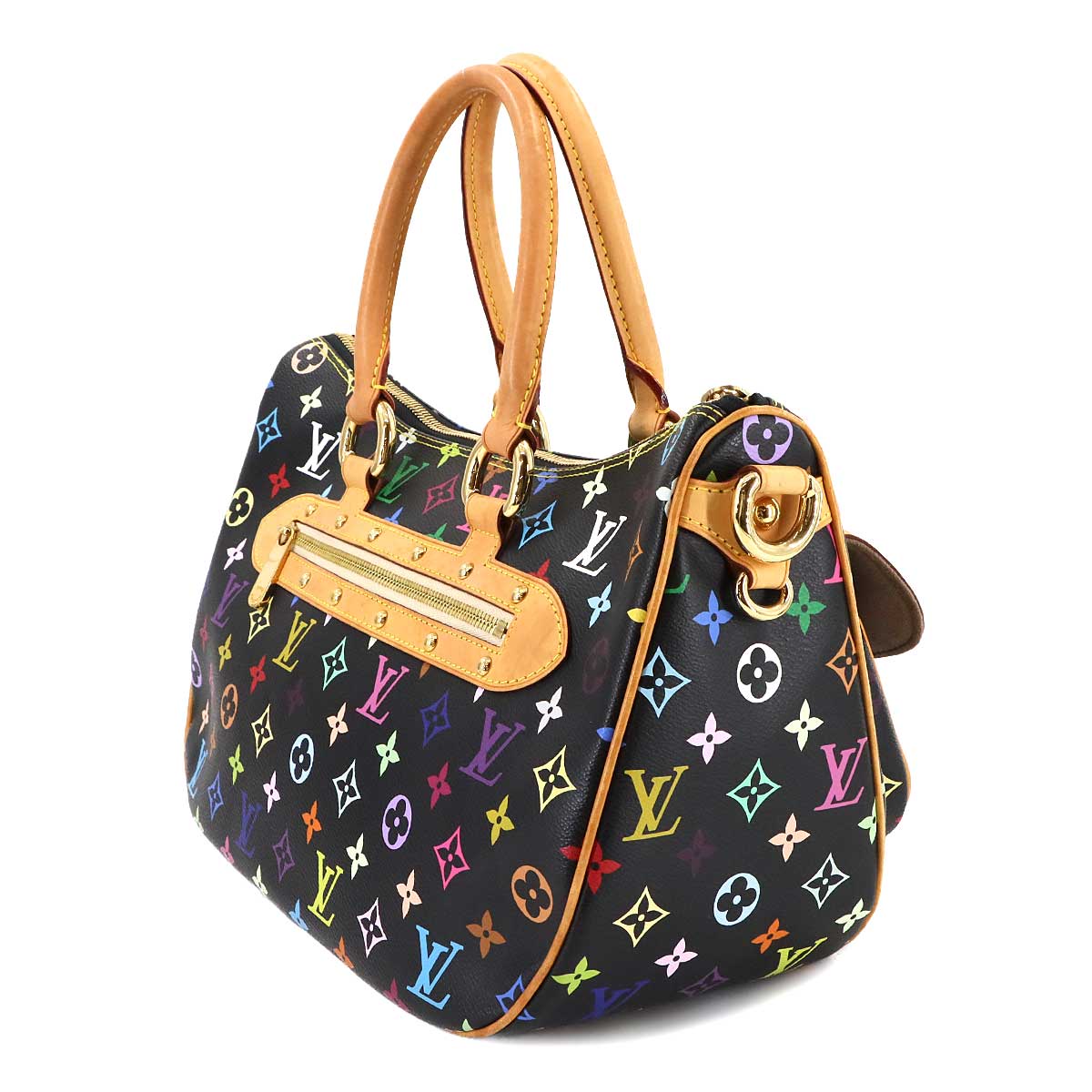 Monogram Multi Color Rita Hand Shoulder Bag Noir M40126
