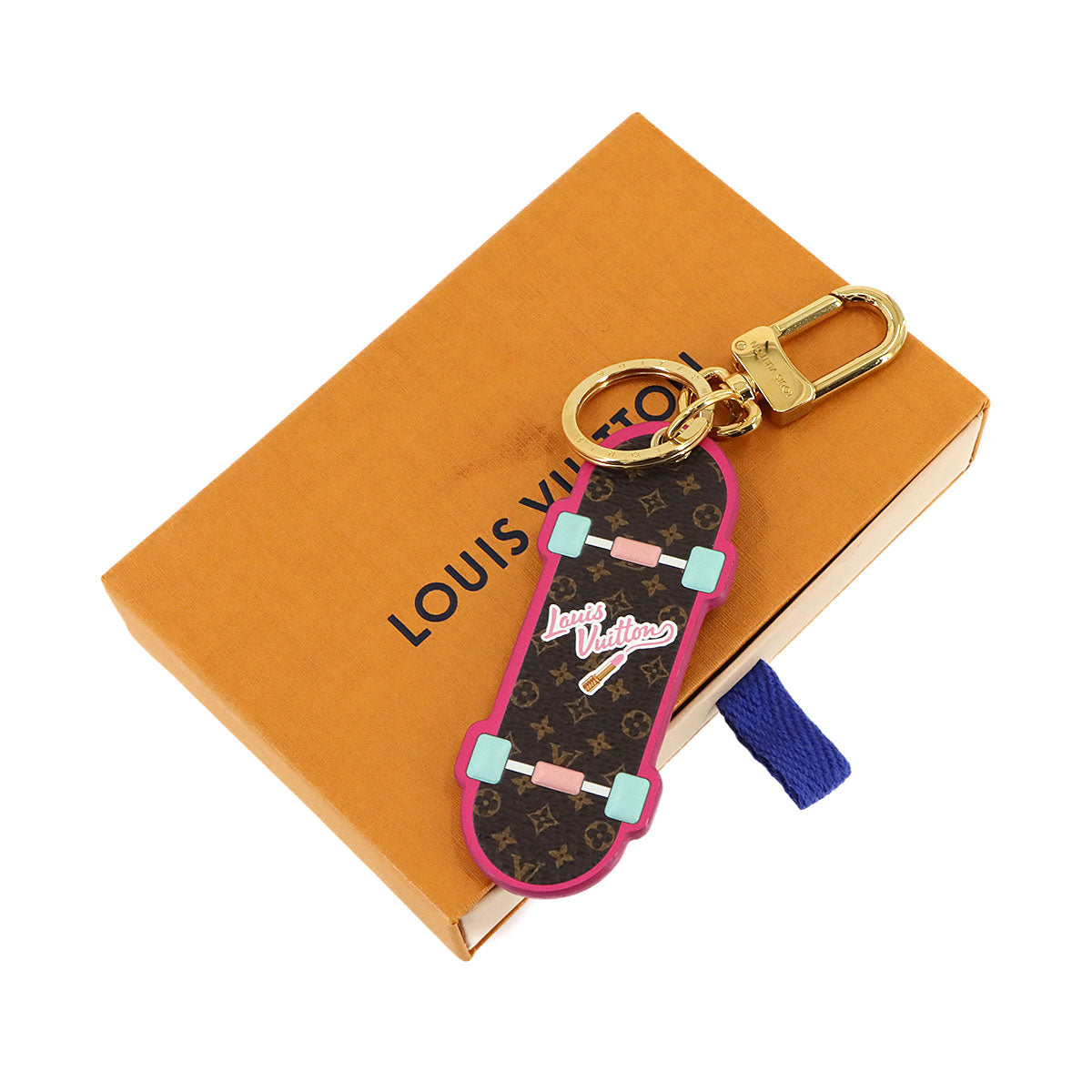 MonogramSkateboard Bag Charm Key Holder Brown M69006 90285067