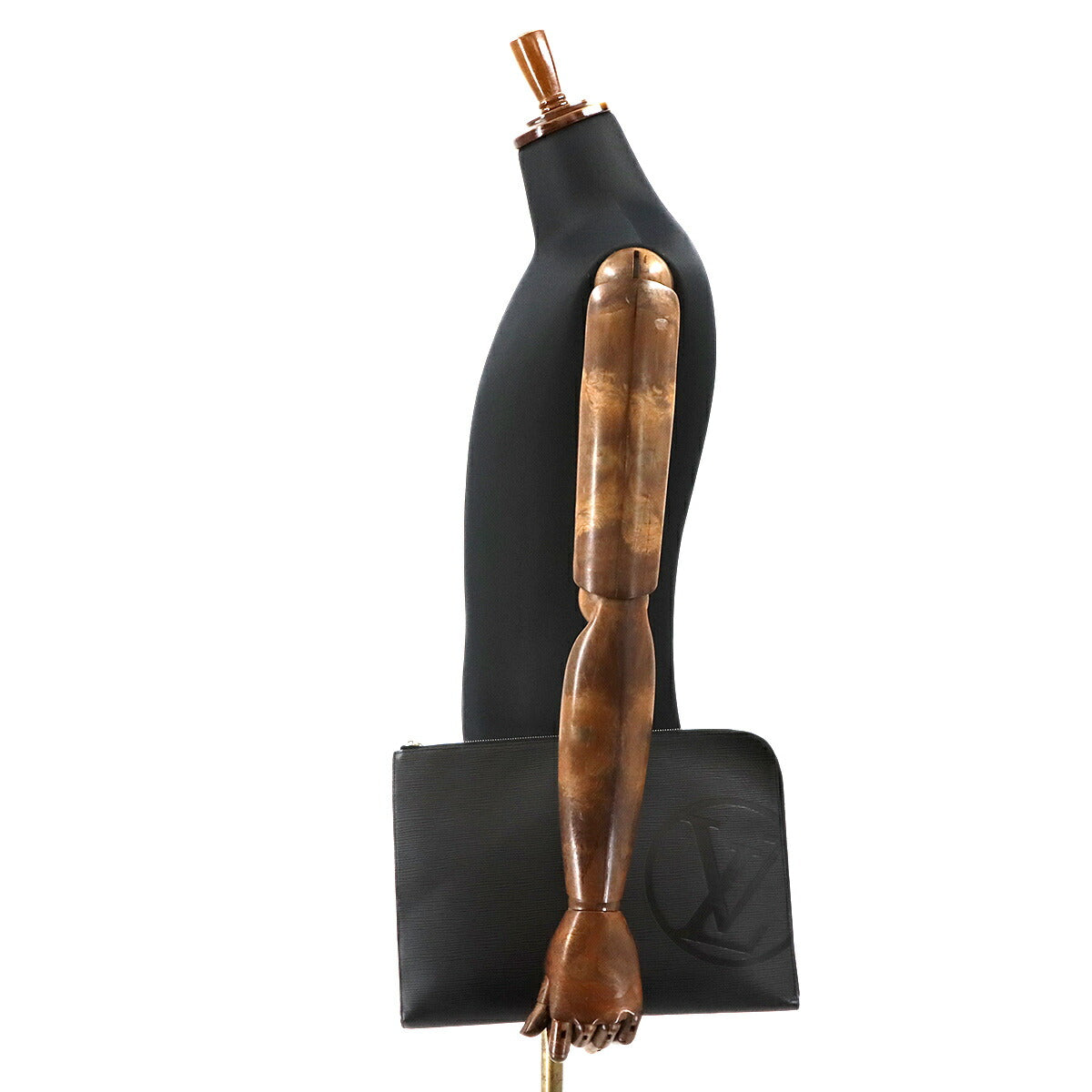 Epi Pochette Jour GM Clutch Bag Black M63519 90285172