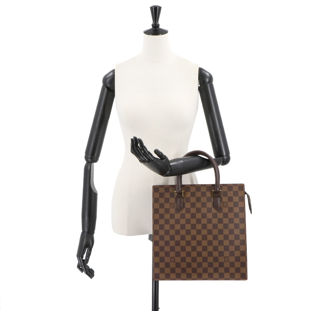Damier Venice PM Tote Bag Ebene N51145 Brown Purse 90285211