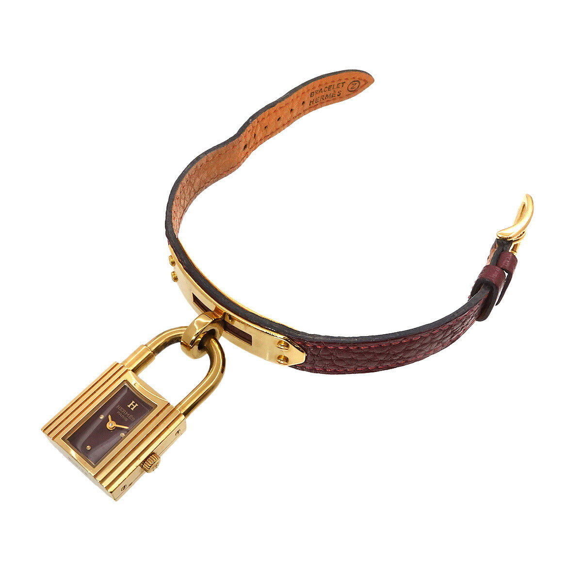 Kelly Watches Quartz bordeaux Dial Vintage Cadena Ladies