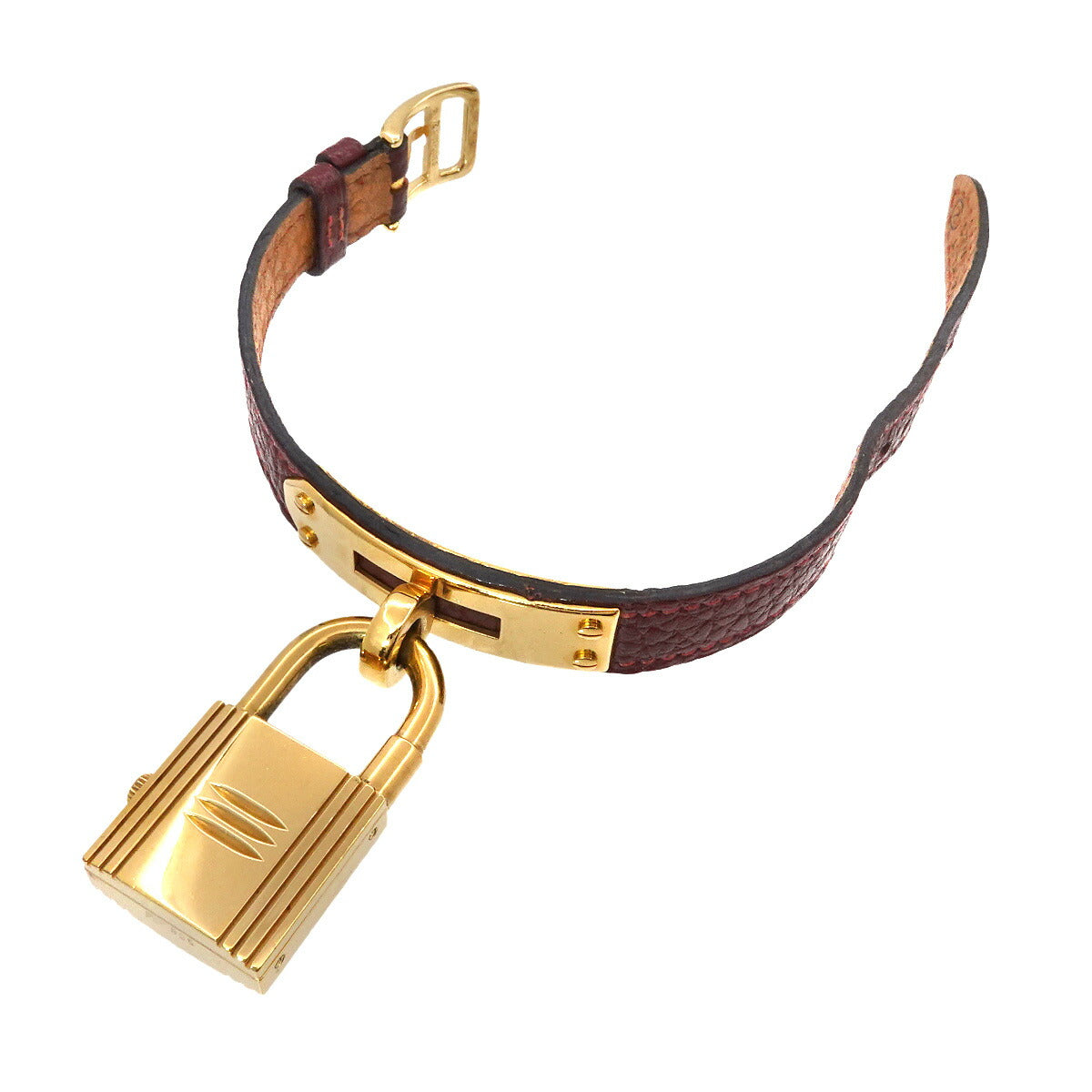 Kelly Watches Quartz bordeaux Dial Vintage Cadena Ladies