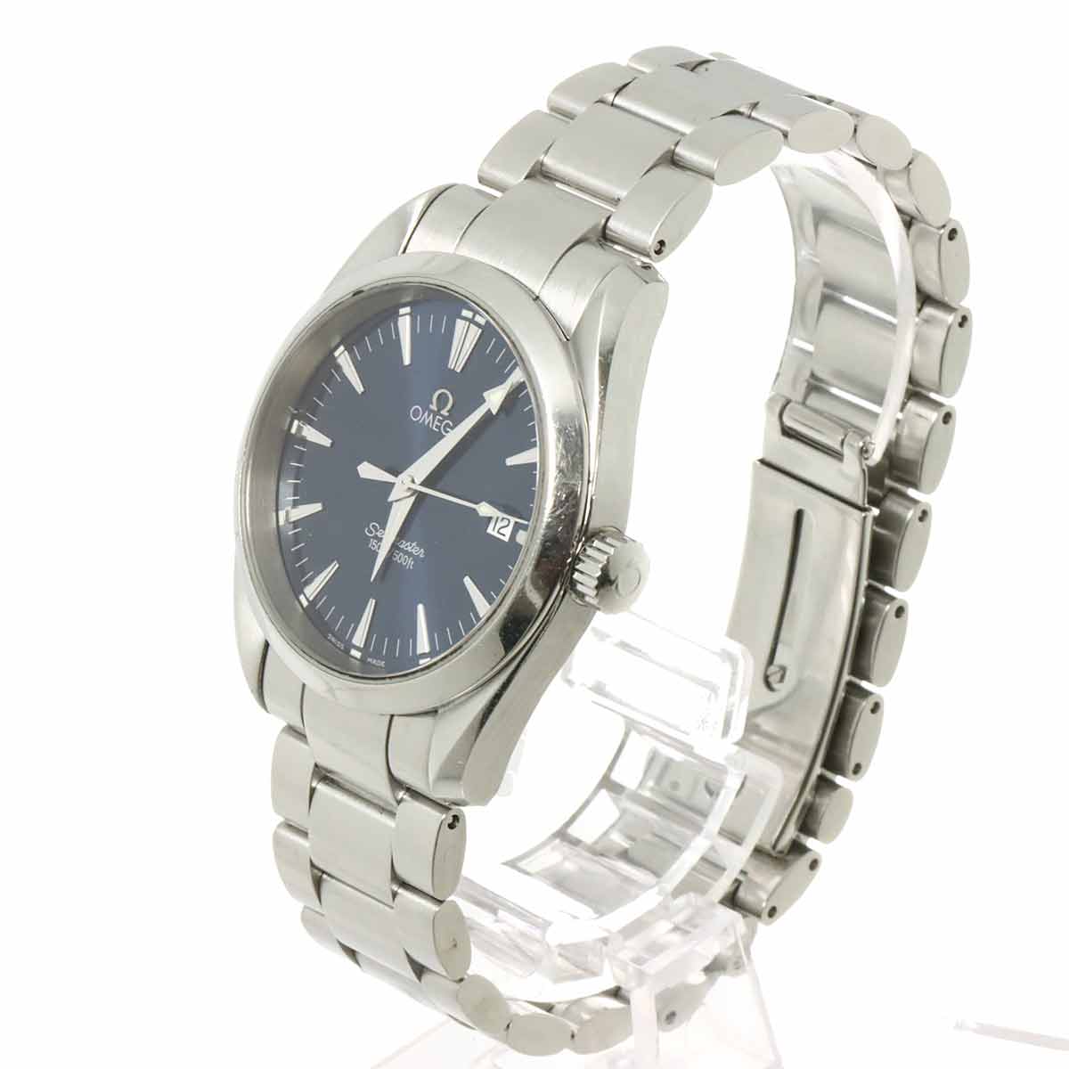 Seamaster Aqua Terra 2518.80 Quartz Blue Dial Men Watch