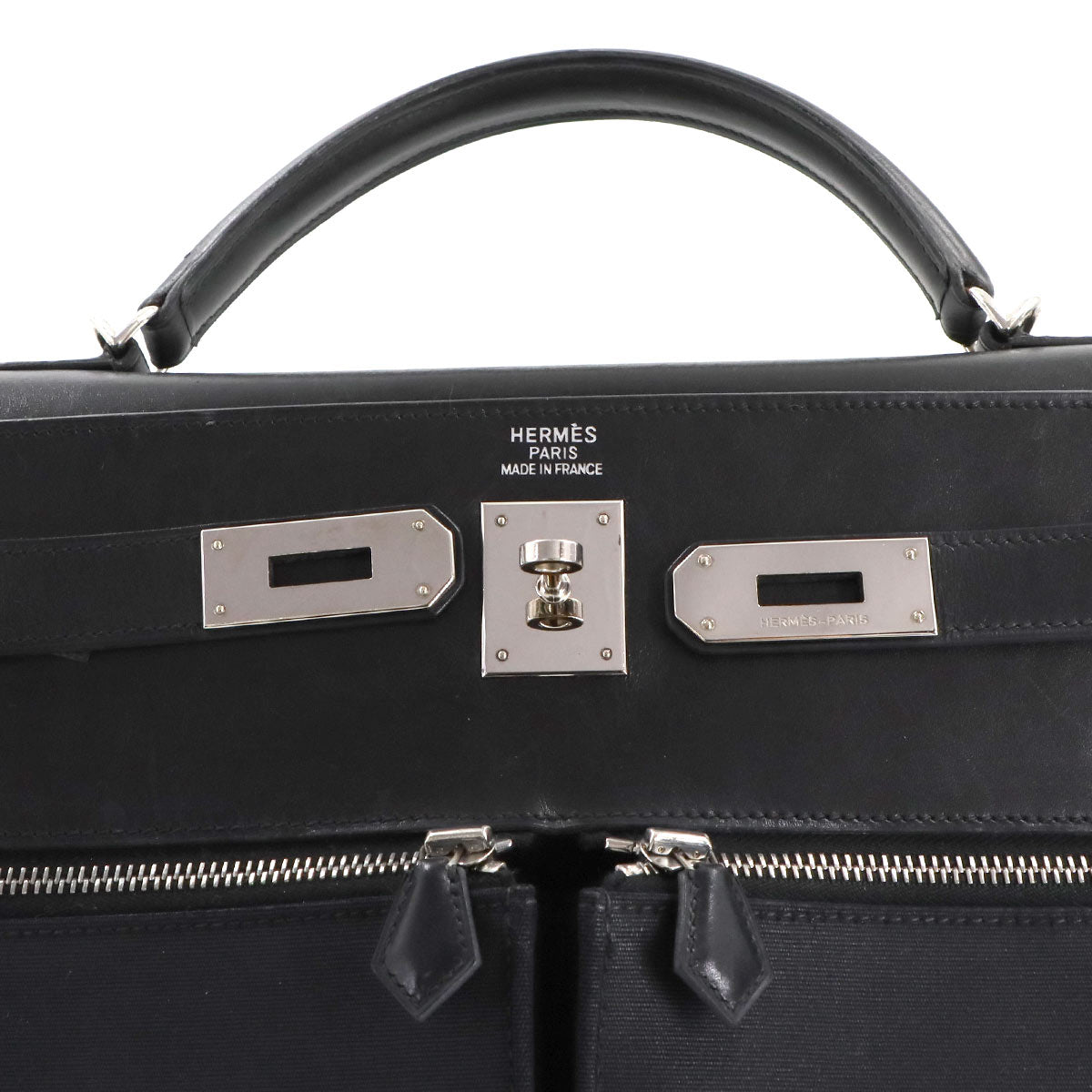 Kelly Lakis 40 2way Hand Shoulder Bag Box Calf Black