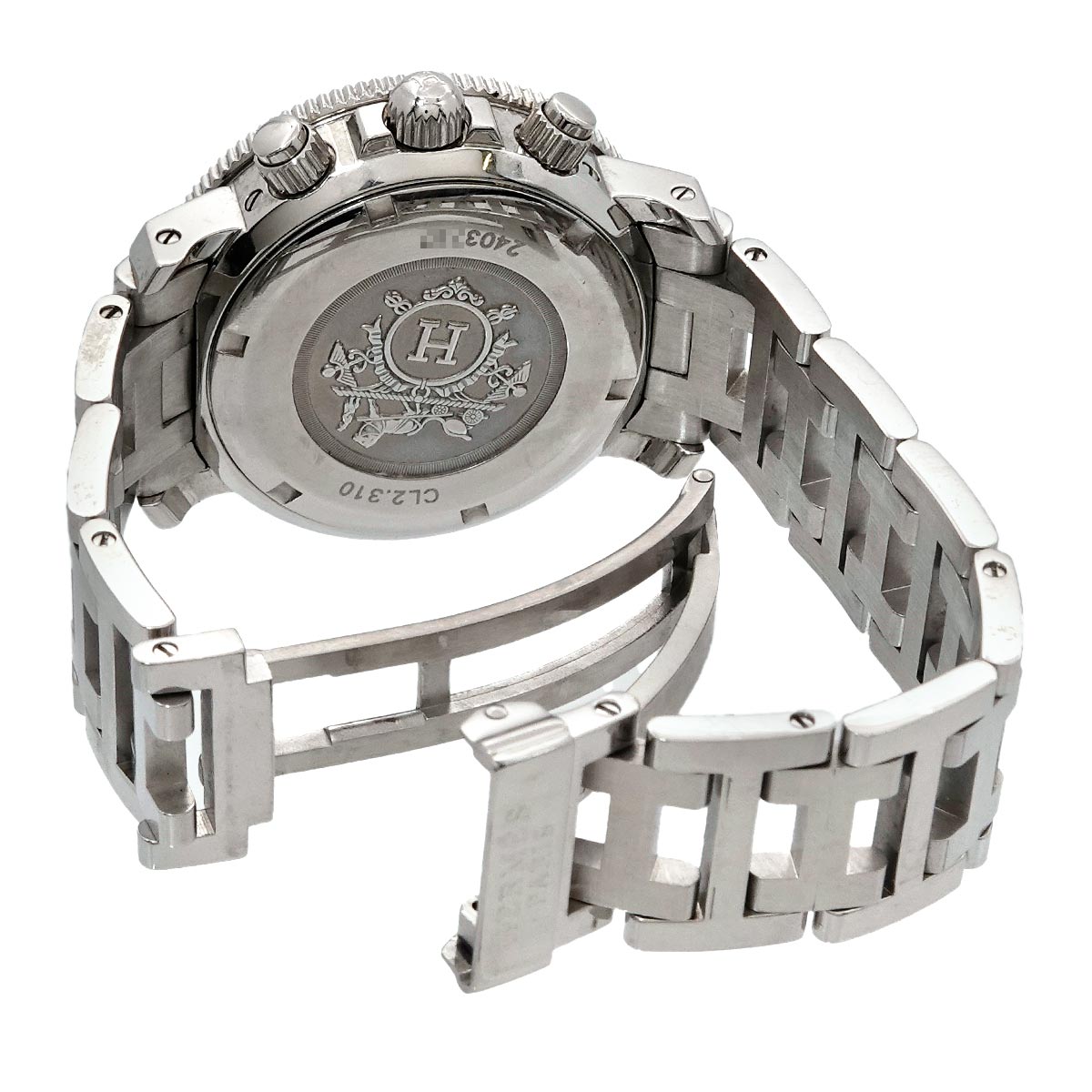 Clipper diver Chronograph CL2 310 Date Blue Shell Dial Ladies