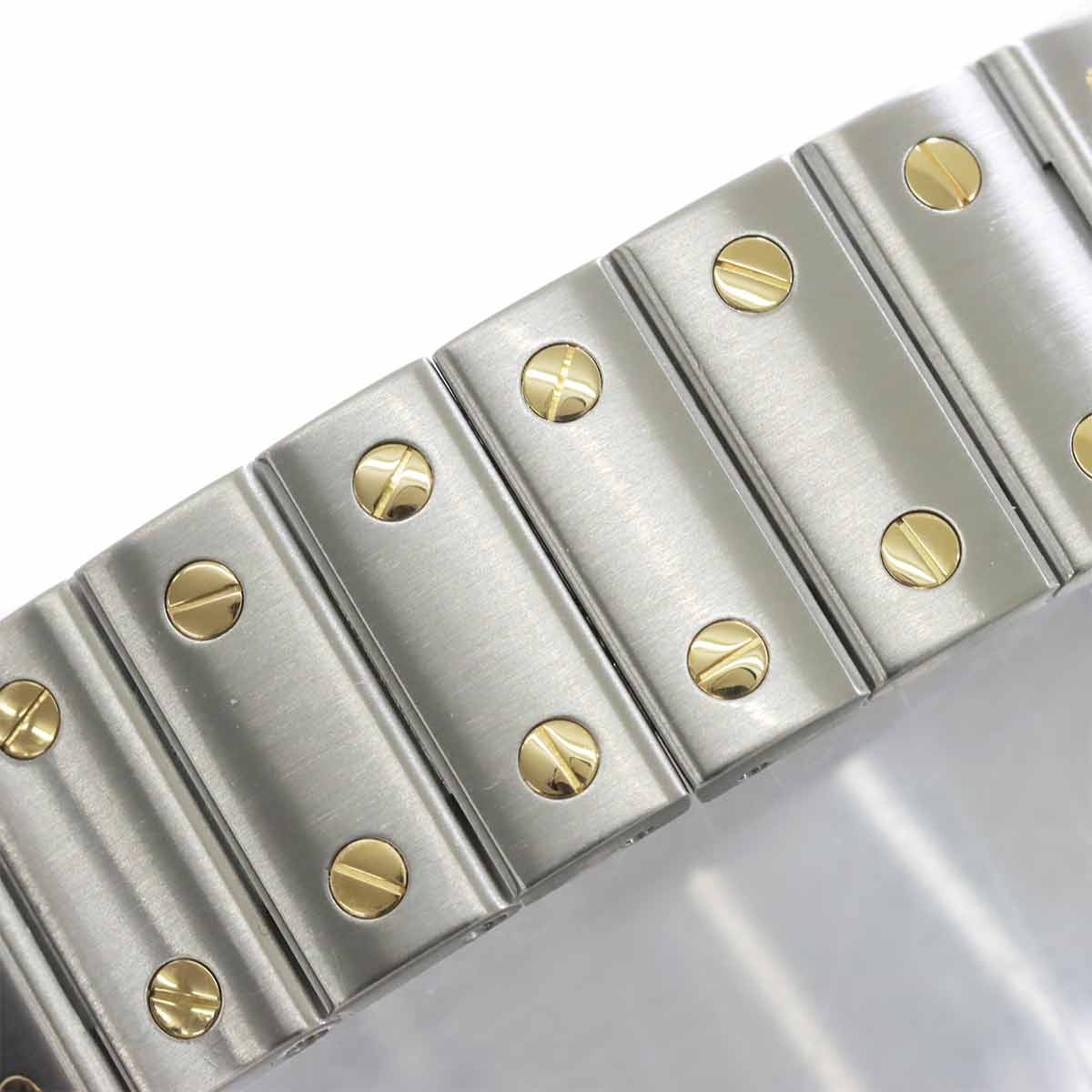 Cartier Santos Galbee LM W20042C4 YG Cream Dial Mens Watch