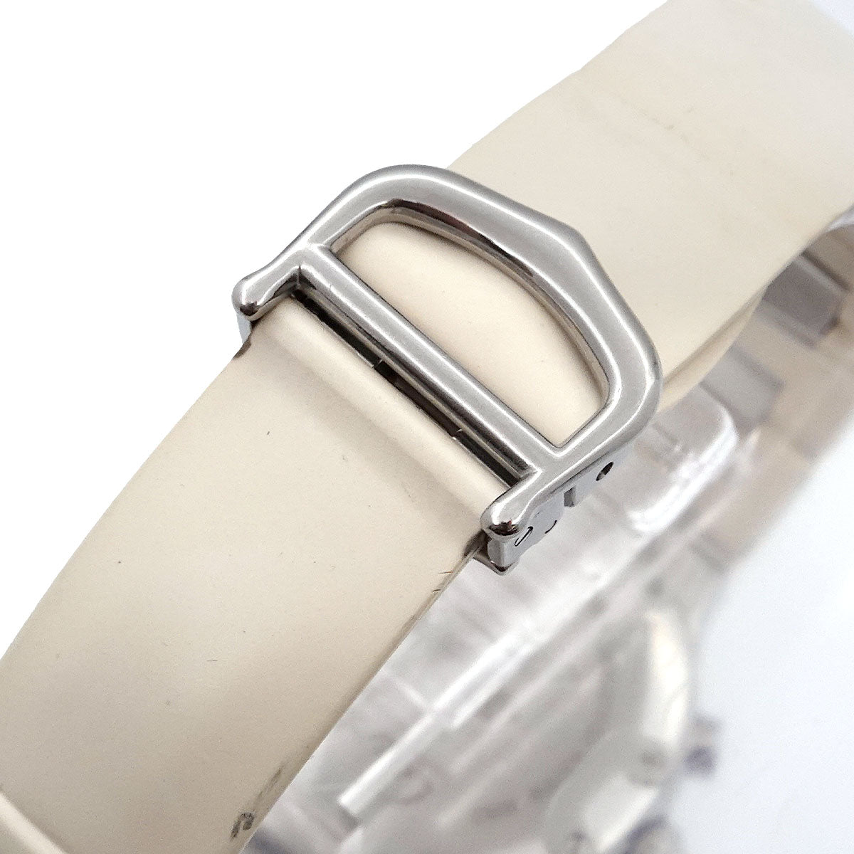 Must 21 Chronoscaph W10197U2 Quartz White Dial Ladies Watch